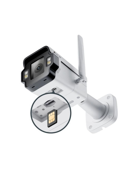 CAMARA IP TP-LINK INSIGHT BULLET EXTERIOR 4G 4MP 4MM COLOR IP67 H.265+