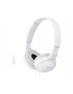 AURICULAR DIADEMA CON MICRÓFONO MP3 BLANCO SONY