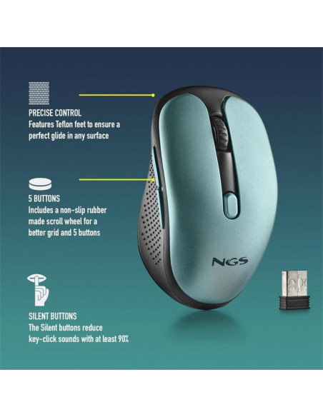 RATON NGS EVO RUST WIRELESS SILENT BLUE