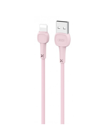 CABLE NB132 CARGA RAPIDA USB - LIGHTNING | 2A | 1 METRO | ROSA XO