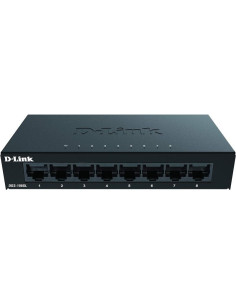 SWITCH D-LINK GIGABIT 8 PUERTOS DGS-108GL METALICO