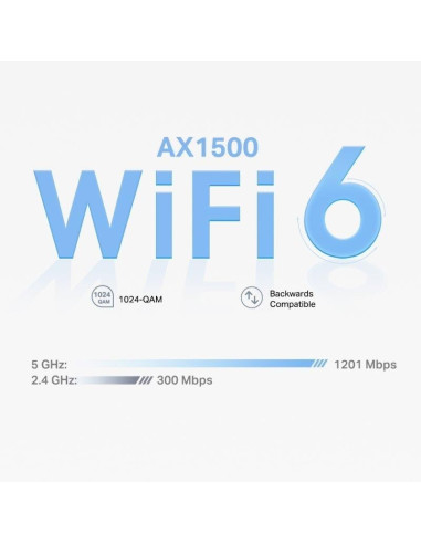 WIRELESS REPEATER TP-LINK AX1500 HOME MESH PACK 2 DECO X10