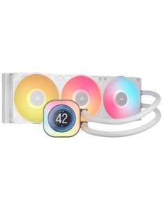REFRIGERACION LIQUIDA CPU CORSAIR ICUELINK TITAN 360 RX 360MM RGB LCD WHITE
