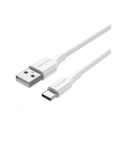 CABLE VENTION USB-A/M - USB-C/M 3A 480MBPS 60W 1.5M WHITE