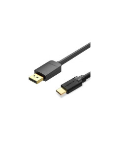 CABLE CONVERSOR VENTION USB-C/M - DISPLAYPORT/M 2M BLACK