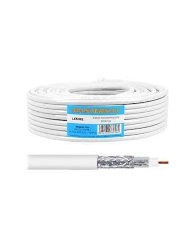 BOBINA DE CABLE COAXIAL 25M MASTERSAT