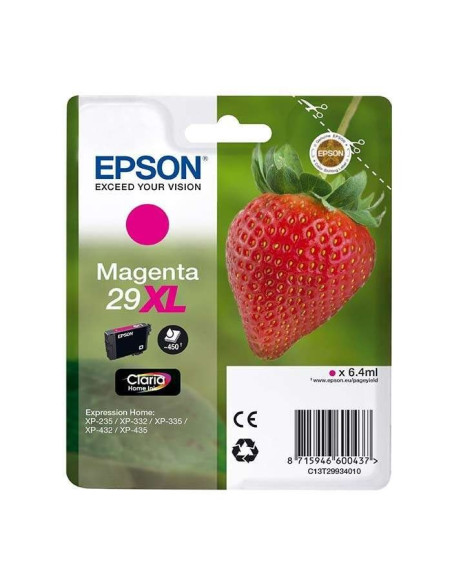 TINTA EPSON C13T29934012 MAGENTA XL 29XL