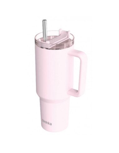 TAZA TERMO XL 1200ML ACERO INOX STREAM ROSA QUOKKA