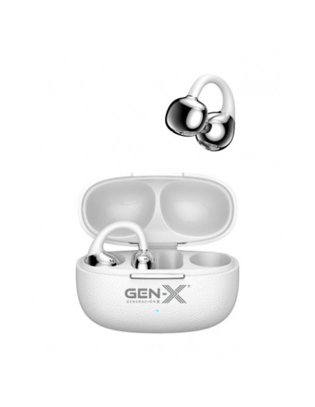 AURICULARES BLUETOOTH OPEN EAR CON TRADUCCION IA BT8411 BLANCOS