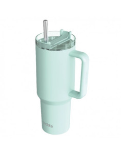 TAZA TERMO XL 1200ML ACERO INOX STREAM TURQUOISE QUOKKA