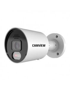 CAMARA IP BULLET 5MP POE FULL AI SIRENA, AUDIO, LUCES Y MICRO SD CAMVIEW