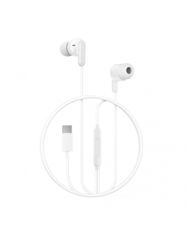 AURICULAR CON MICROFONO CON PUERTO USB-C EP84 BLANCO XO