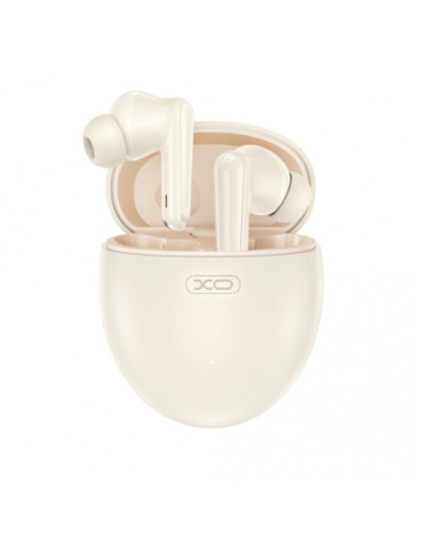 AURICULARES TWS G26 ANC+ENC CANCELACION DE RUIDO BEIGE XO