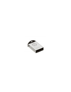MEMORIA HP V222W USB 2.0 64GB 14MB/S LECTURA METAL PLATA HPFD222W-64P 2