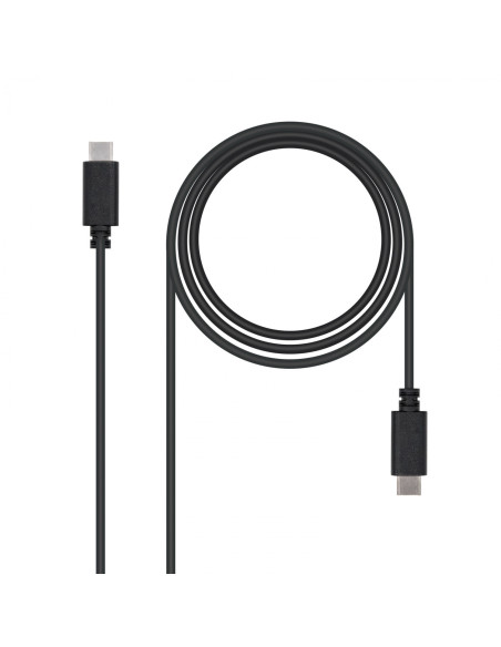 Nanocable Cable USB C/USB C 2 m Negro