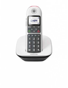 Motorola CD5001 Teléfono DECT Identificador de llamadas Gris