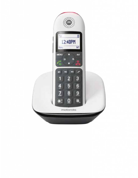 Motorola CD5001 Teléfono DECT Identificador de llamadas Gris