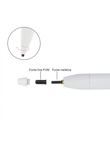 Leotec Pack 5 puntas de reemplazo para Stylus ePen
