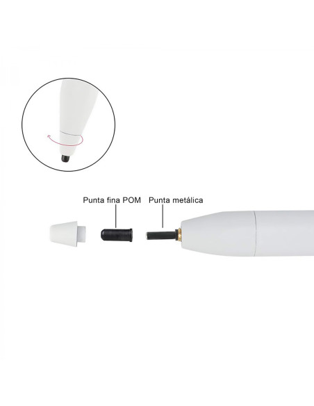 Leotec Pack 5 puntas de reemplazo para Stylus ePen