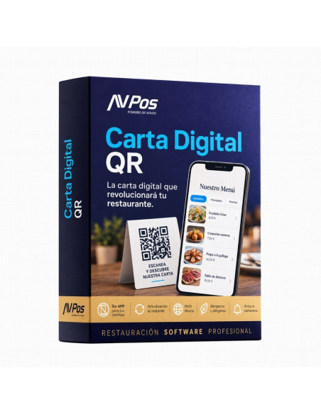 LICENCIA AVPOS CARTA DIGITAL ONLINE ( ANUAL )