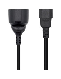 CABLE AISENS ADAPTADOR C14 MACHO A SCHUKO HEMBRA