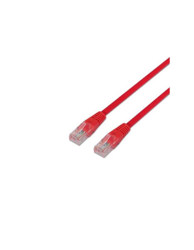 CABLE DE RED CAT.6 UTP 0.5M AISENS RED