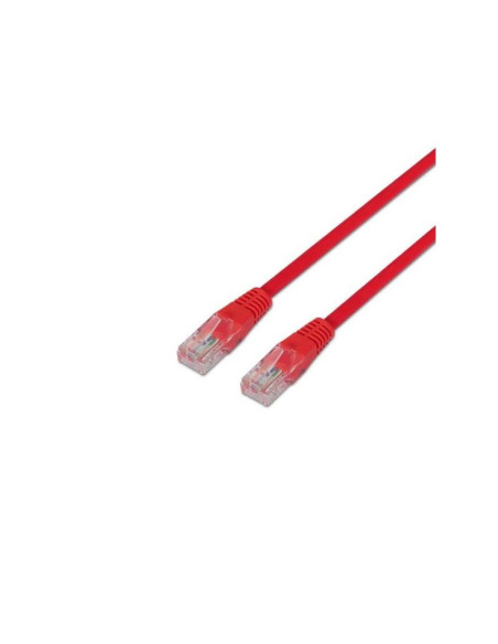 CABLE DE RED CAT.6 UTP 0.5M AISENS RED