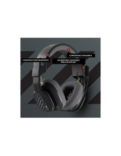 AURICULARES + MICROFONO LOGITECH GAMING A10 ASTRO JACK 3.5MM BLACK 2