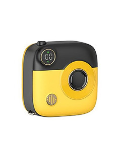 POWERBANK MAGNÉTICA MINI PR223 10000MAH | TIPO C | AMARILLA/NEGRA XO