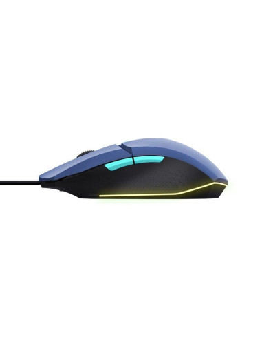 RATON TRUST GAMING GXT 109B FELOX RGB USB 6400DPI 6 BOTONES BLUE