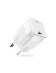CARGADOR DE CORRIENTE CE06 30W TIPO C XO BLANCO