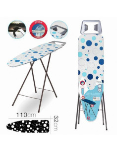 TABLA DE PLANCHAR SUPER 110X32 BURBUJAS URBAN LIVING
