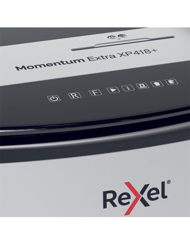DESTRUCTORA REXEL MOMENTUM EXTRA XP418+ CORTE PARTICULAS