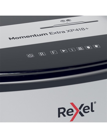 DESTRUCTORA REXEL MOMENTUM EXTRA XP418+ CORTE PARTICULAS