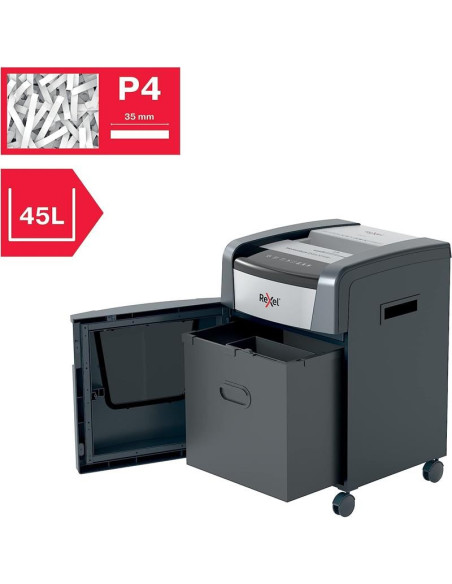DESTRUCTORA REXEL MOMENTUM EXTRA XP418+ CORTE PARTICULAS