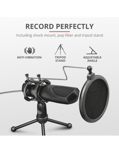 MICROFONO TRUST GXT 232 MANTIS STREAMING USB
