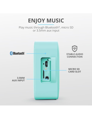 ALTAVOCES TRUST ZOWY WIRELESS BLUETOOTH MINT