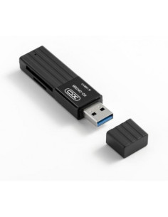 LECTOR DE TARJETAS 2 EN 1 USB 3.0 XO