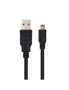 CABLE USB 2.0 TIPO AM-MINI USB 5 PIN M 1,8M NANOCABLE 2