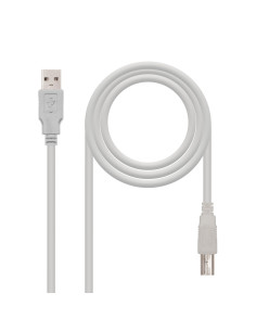 CABLE USB 1,8M IMPRESORA A/M-B/M NANOCABLE