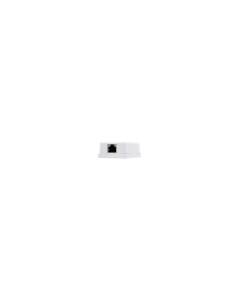 ROSETA DE SUPERFICIE NANOCABLE RJ45 CAT 6 FTP 1TOMA BLANCO 10.21.1601