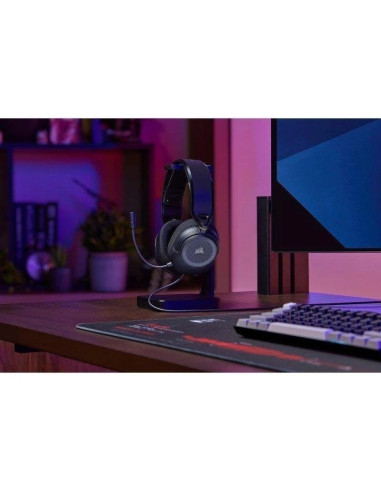AURICULARES + MICROFONO GAMING CORSAIR HS35 V3 USB HEADSET 7.1 BLACK