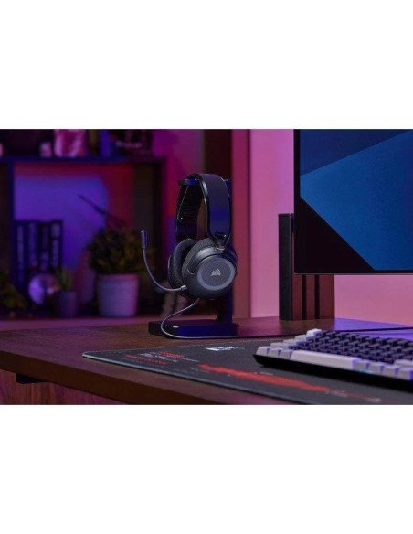 AURICULARES + MICROFONO GAMING CORSAIR HS35 V3 USB HEADSET 7.1 BLACK