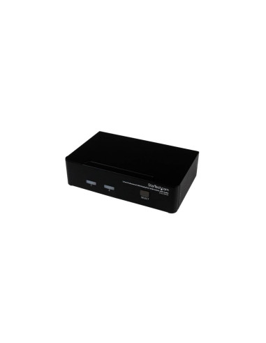 StarTech.com Conmutador Switch Profesional KVM 2 Puertos VÍ­deo