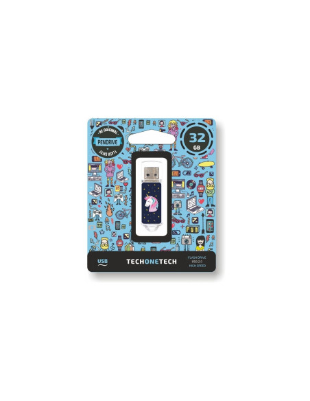 Pendrive tech one tech unicornio dream usb 2.0 32gb TEC4012-32