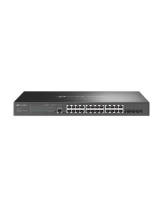 SWITCH TP-LINK JETSTREAM 24 PUERTOS POE+ + 4 SFP TL-SG3428MP SEMIGESTIONABLE
