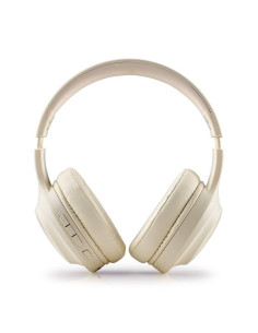 AURICULARES NGS ARTICA GLACIER WIRELESS BLUETOOTH MICROFONO DIADEMA BEIGES 2
