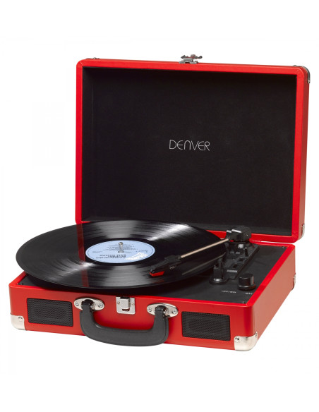 giradisco denver usb 2.0 rca brazo recto rojo VPL-120RED