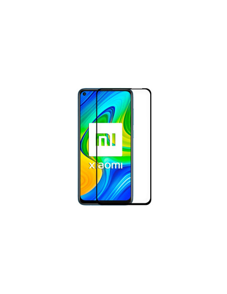 PINBOX Xiaomi Redmi Note 9 Protector de Pantalla Completa Vidrio Templado