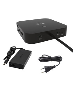 DOCKING I-TEC USB-C - 5XUSB/HDMI/RJ45/DP/JACK/USB-C PD 100W BLACK